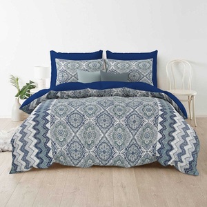 Juego de Edredón de Algodón con Fundas de Almohada – Cubrecama con Estampado Floral, Ropa de Cama Suave y Ligera para Dormitorio - Product Image 1