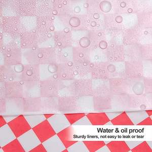 Customized <b>Greaseproof</b> Single-Sided Baking <b>Paper</b> for Sandwich Burger Wrappers and Bread Compatible with Screen Printing - Product Image 4