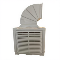 Refroidisseur d'air industriel pour désert, climatiseurs centraux montés sur toit, système de refroidissement par évaporation, refroidisseur d'air avec/sans onduleur