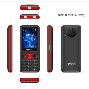 โทรศัพท์มือถือราคาถูกจากโรงงาน รุ่นมินิบาร์ หน้าจอ 2.4 นิ้ว รองรับ 2G GSM สองซิม ดีไซน์คล้าย Tecno และ Itel พร้อมปุ่ม SOS สำหรับผู้สูงอายุ - Product Image 2