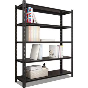 Ventas directas 5-estante de almacenamiento de almacén remache estante de metal con precio barato - Product Image 4