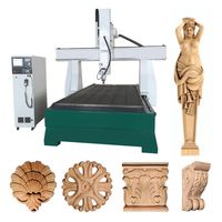 Grande Sculpture Statue Figure colonne modèle de tête mousse gypse Sculpture sur bois Machine rotative CNC