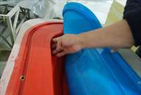 Silicone liquide translucide pour l'emballage sous vide de pièces en fibre de verre FRP, de bateaux et de composants marins, sac en silicone réutilisable