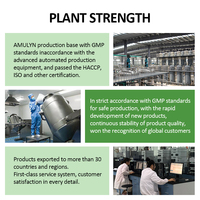 Poudre de Nisine de Qualité Alimentaire Amulyn E234 pour la Conservation des Produits Laitiers 900-30000UI, MOQ 1kg