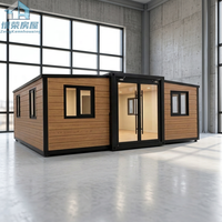 Bureaux mobiles extensibles de 20 pieds, hôtels, maisons d'hôtes Q355 en acier galvanisé à chaud, étanches, insonorisées, préfabriquées, modernes