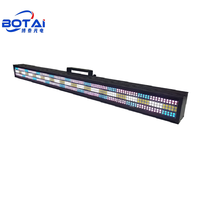 Barre lumineuse stroboscopique BOTAI 720 LED RGBW avec synchronisation WiFi/DMX, effets 30 Hz et boîtier en aluminium pour DJ/spectacles sur scène, 48+24 zones