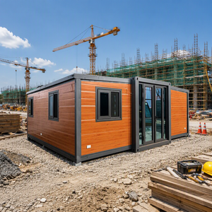 Maison conteneur moderne extensible entièrement <span class=keywords><strong>meublée</strong></span> de 20 pieds et 40 pieds, prête à l'emploi, pour location à court terme, appartement, hôtel, supermarché, étanche - Product Image 3