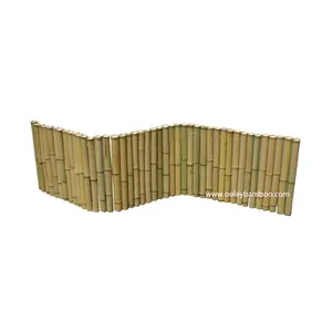 价格便宜的天然竹编围墙，用于花园装饰、农场和支持花卉