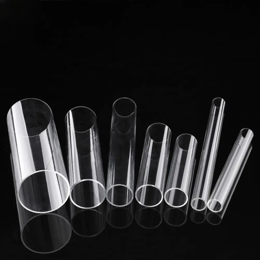 LEZ Customize Custom High Transparent Large Diameter Plastic Acrylic Tube