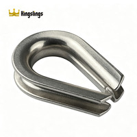 G414 US-Typ Schwerlast-Drahtseil-Knickseilring, feuerverzinkt, aus Kohlenstoffstahl, metrischer Knickseilring für Marine-Hebe- und Rigging-Anwendungen
