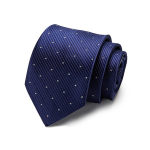 Cravatte in Poliestere e Seta per Uomo con Logo Personalizzato, <span class=keywords><strong>Cravatta</strong></span> Casual a Quadri <span class=keywords><strong>di</strong></span> Alta Qualità 7,5 cm per Cerimonie Nuziali - Product Image 5