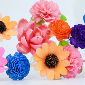 Bela Sola Flor Sola Seca Flor para Reed Difusor - Product Image 5