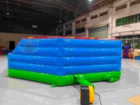 Jeux sportifs de plein air LeTeng LT-182, obstacles rotatifs gonflables WipeOut, jeu de poteaux, défis mécaniques de déchirure, jeux de 800 kg