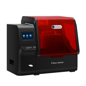 QIDI I-box Printer 3d, Printer Presisi Tinggi Kecepatan Tinggi dengan Layar Monokrom 4K 8.9 Inci Resin LCD Printer 3d