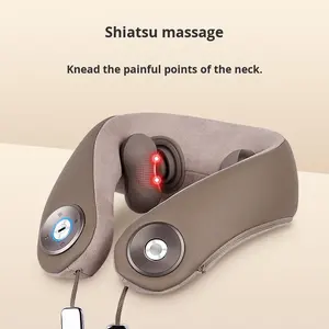 Masajeador de Cuello con Múltiples Modos, Compresión de Calor y Masaje, Portátil para Alivio Muscular del Cuello - Product Image 2