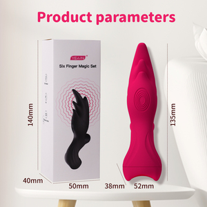 Vibrador de Dedo Recargable por USB, Silencioso, de Silicona, Estimulador de Dedos para Hombres y Mujeres - Product Image 4