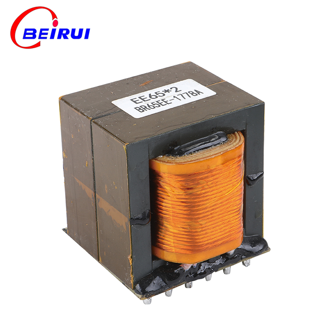 BEIRUI EE65 High-Power 132kHz Flyback Transformers Copper Wire Ferrite Core RoHS CE ISO9001 Certified -40-125C for Electronic