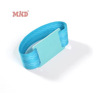 LF <span class=keywords><strong>HF</strong></span> <span class=keywords><strong>RFID</strong></span> PVC 태그 탄성 팔찌 패시브 스마트 NFC <span class=keywords><strong>RFID</strong></span> 스트레치 패브릭 팔찌 - Product Image 3