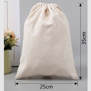 Hot Sale Eco- Friendly Organic Cotton <b>Bags</b> Canvas Jewelry Pouches <b>Bag</b> <b>Storage</b> <b>Clothes</b> Shoes Dust Pouch Candle <b>Storage</b> <b>Bag</b> - Product Image 6