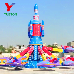 Avión Giratorio Interactivo de 12/16 Brazos con Luces LED y Música para Niños, Ideal para Parques de Atracciones - ¡Venta Caliente! - Product Image 6