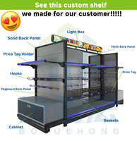 Porte-vêtements mural en métal à 7 crochets en cascade, gain de place, pour présentoir de vêtements en boutique