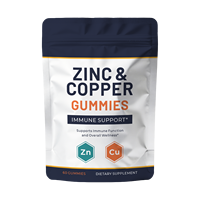 Nouveau produit OEM, supplément en gommes de zinc et de cuivre, marque privée