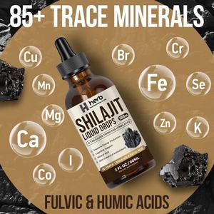 OEM/ODM Pure Himalayan Shilajit Drops Energy & Immunity Boost pour adultes - Product Image 3