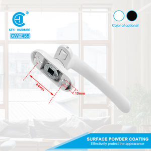 CW-455 thiết kế hiện đại có thể tháo rời kẽm cửa sổ <span class=keywords><strong>cam</strong></span> xử lý cho nhà hoặc khách sạn sử dụng cửa và cửa sổ khuôn cửa sổ nhôm khóa xử lý - Product Image 4