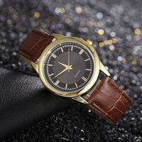 Reloj de Pulsera de Cuarzo para Hombre, Marca Wish, Comercio Electrónico Transfronterizo, Caja de Aleación, Correa Acrílica, Estilo Casual y de Negocios, Esfera con Agujas
