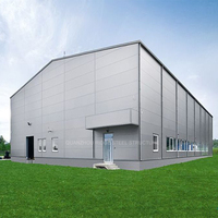 Estructura de Acero para Almacenes en Forma de H, Económica, Fábrica China, Taller Prefabricado, Nave Industrial Ligera