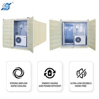 Conteneur frigorifique personnalisable avec compresseur -40°C ℃   Congélateur pour la vente en gros de fruits de mer et de viande