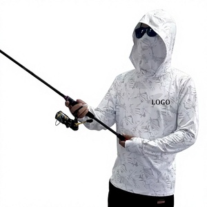 Vêtements de pêche personnalisés UPF 50, jersey de performance pour hommes, vêtements de pêche, sweat-shirt à capuche, chemise de pêche à manches longues anti-UV - Product Image 1