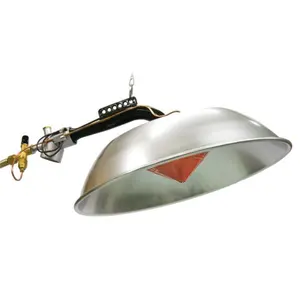 Инфракрасный светящийся зонт-нагреватель для птицы, газовый нагреватель
