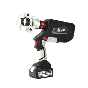เครื่องมือจีบสายไฟฟ้าไฮดรอลิก Taizhou Ruiba EZ-300 แรงกด <span class=keywords><strong>60</strong></span> กิโลนิวตัน สำหรับงานทองแดงขนาด 10-300 ตารางมิลลิเมตร - Product Image 1