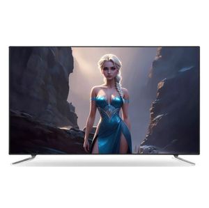 Smart <span class=keywords><strong>TV</strong></span> Android <span class=keywords><strong>4k</strong></span> ultra mince et connectivité Wifi de <span class=keywords><strong>50</strong></span> et 55 <span class=keywords><strong>pouces</strong></span> - Product Image 2