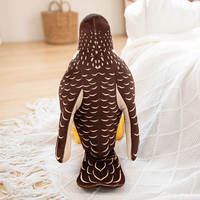 Vente en gros de jouets en peluche ODM personnalisés super doux faucon perroquet avec rembourrage en coton PP