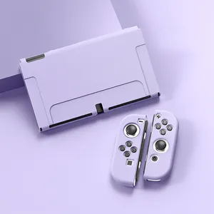 For Nintendo Switch OLED Accessories Protective Shell NS Game Host Console TPU All-inclusive Soft Cover joy con Protection Case