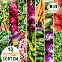 Kit de légumes biologiques de 14 pièces de haute qualité avec pot de fleur de conception animale pour la maison jardin cuisine extérieure utilisation suspendue de bureau