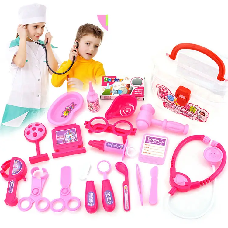 Doctor Series Pretend Play Set Children Simulation Dental Clinic Medical Kit Kids Educational Toy Baby Dentist Girls Gift Toys