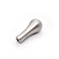 Service d'usinage CNC de précision personnalisé pommeau de levier de vitesse en forme de larme en aluminium billette pommeau de levier de vitesse