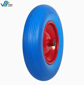 <span class=keywords><strong>Rueda</strong></span> de espuma de PU de 6, <span class=keywords><strong>8</strong></span>, 9, 10, 12, 13, 14, 16 pulgadas, <span class=keywords><strong>rueda</strong></span> sólida antipinchazos para carro de jardín, carro de granja - Product Image 6