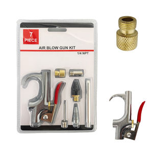 Kit de Pistola de Aire Comprimido de 7 Piezas de Alta Resistencia, Herramienta de Soplado de Polvo de Alta Eficiencia para Taller - Product Image 4