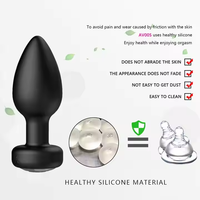 Hot Sale Anal Plug Vibrator Mastur bator Fernbedienung Butt Plug Wireless Anal Spielzeug für Männer Frauen Homosexuell