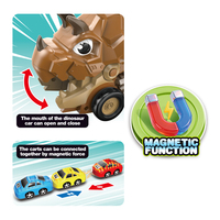 Robot T-Rex télécommandé programmable 2,4 G avec fonction de pulvérisation et lanceur de projectiles pour enfants, dinosaure télécommandé avec fonctions interactives