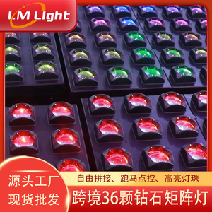 Limin Matrix Lights 36-<b>Star</b> Full Color Diamond Stage <b>Lighting</b> For Concerts And Bars Indoor Use - Product Image 4
