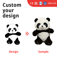 Ours en peluche personnalisé crème, adorable ours en peluche avec chemise, personnage Kawaii doux, cadeau OEM ODM, poupée mascotte