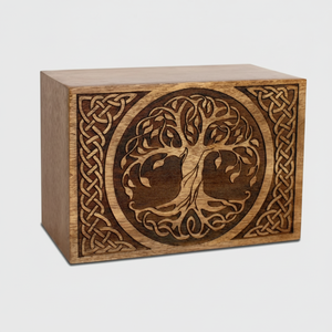 Urnas de Cremación de Madera Modernas para Adultos, Hombres y Mujeres, Hechas a Mano, Precio Bajo, Gran Venta - Product Image 1