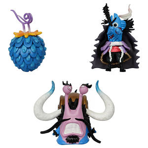 Juego de <span class=keywords><strong>3</strong></span> estatuas de figuras de Anime de PVC de 7cm para una pieza Kaido Devil Fruit Den Mushi GK cuatro emperadores juguete de dibujos animados <span class=keywords><strong>Manga</strong></span> acción - Product Image 6