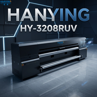 Nueva Impresora UV de Rollo a Rollo de 3200mm con 8 Cabezales de Impresión 13200-U1 CMYK Blanco y Barniz para Máquina de Impresión