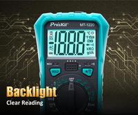 Outil de test fonctionnel domestique portable MT-1220 multimètre numérique pour tous les types d'utilisation domestique et d'entretien électronique
